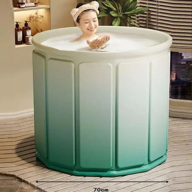 BowLift | FlexiBath Deluxe – Foldable Bath for Adults and Children with Heat Insulation