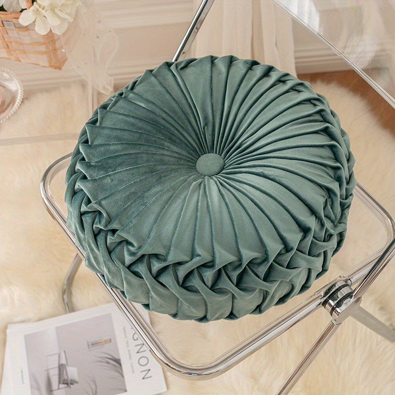 BowLift | VelvetPumpkin Cushion - Luxurious Plush Cushion for Comfort
