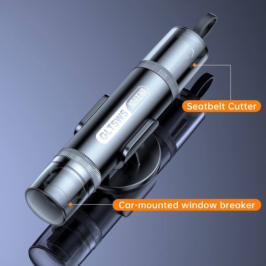 Car Emergency Rescue Hammer with Seatbelt Cutter | Bowlift