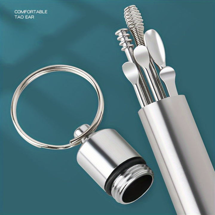 Ear cleaner set made of stainless steel | Bowlift