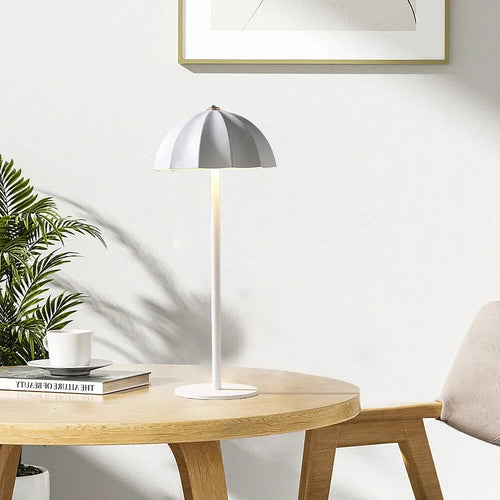 NordicAura – Dimmable Scandinavian Umbrella Lamp Bowlift