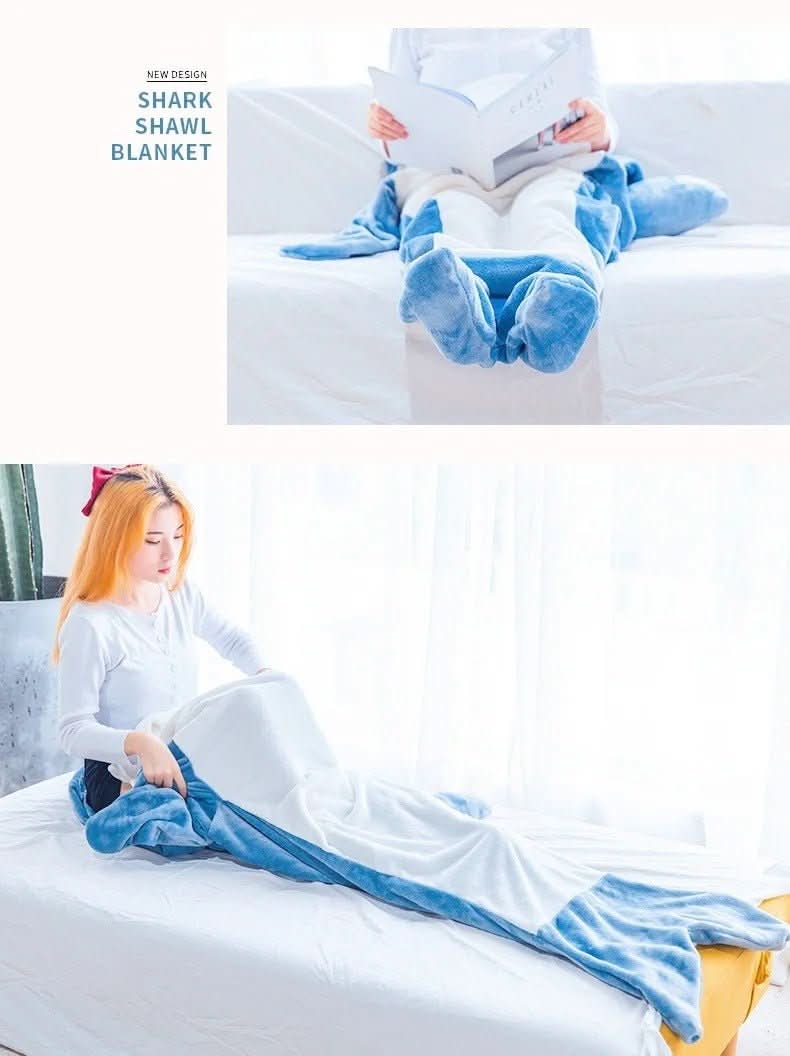 BowLift | Cuddly shark romper for children & adults