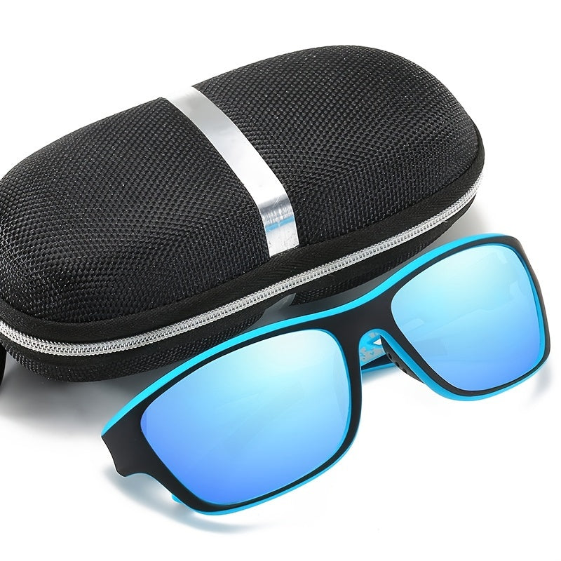 Sport sunglasses for men – Polarized with UV400 protection – VisionX Pro | Bowlift