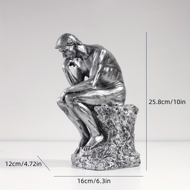 BowLift | Creative Character Sculpture, Thinker Decoration