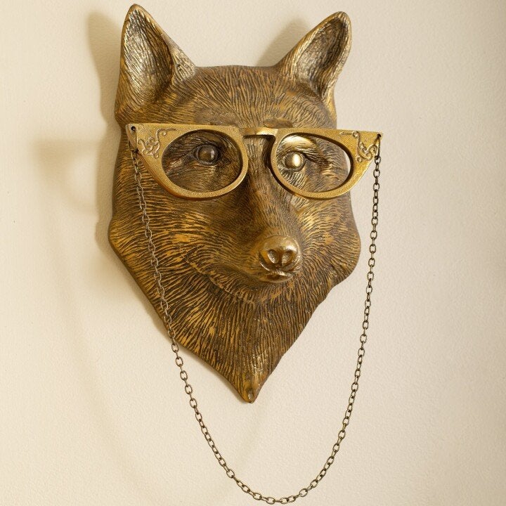 BowLift | ArtBeest Animal Head Wall Decor – Hand-Painted Playful Figures Made of Resin