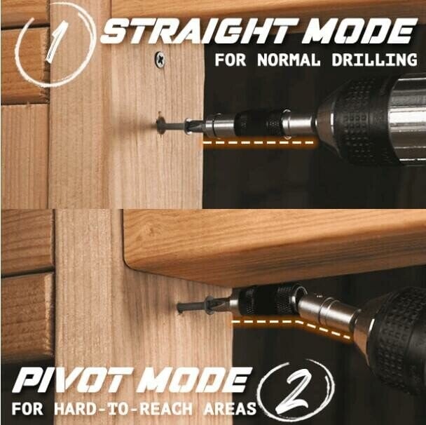 BowLift | Magnetic swivel bit holder