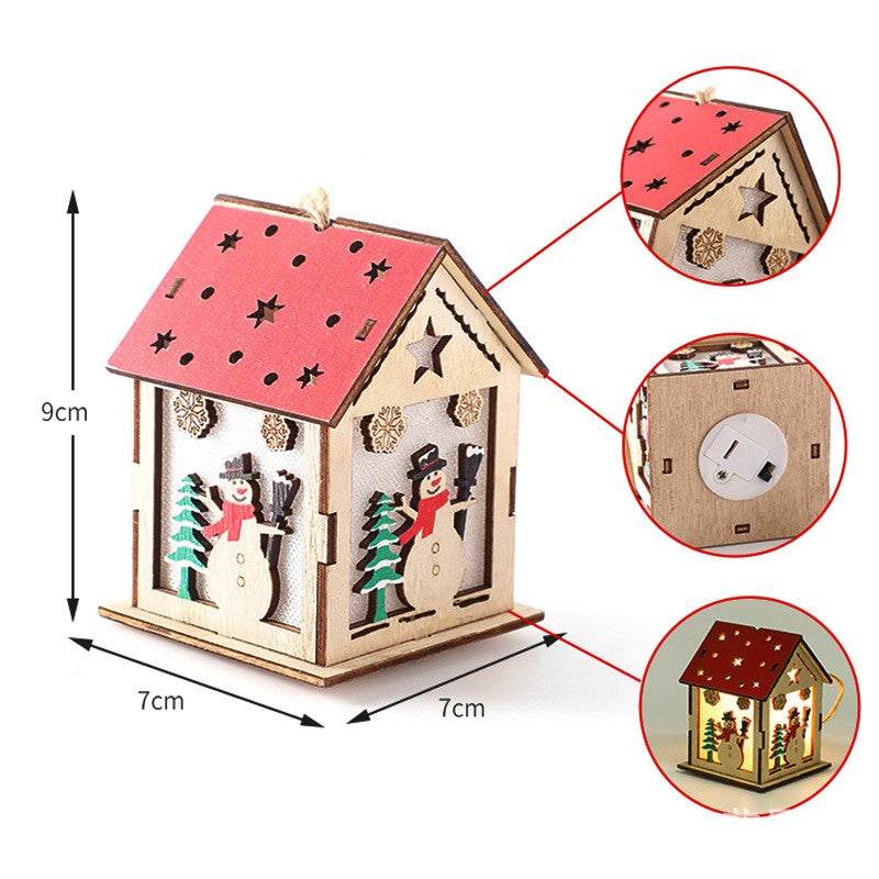 BowLift | Decorative Festive Luminous Wooden Pendants