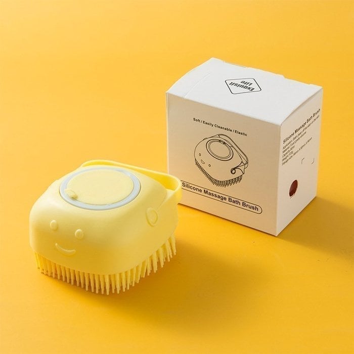 BowLift | Bathroom Pet Bath Brush Massage Soft Silicone Comb Pet
