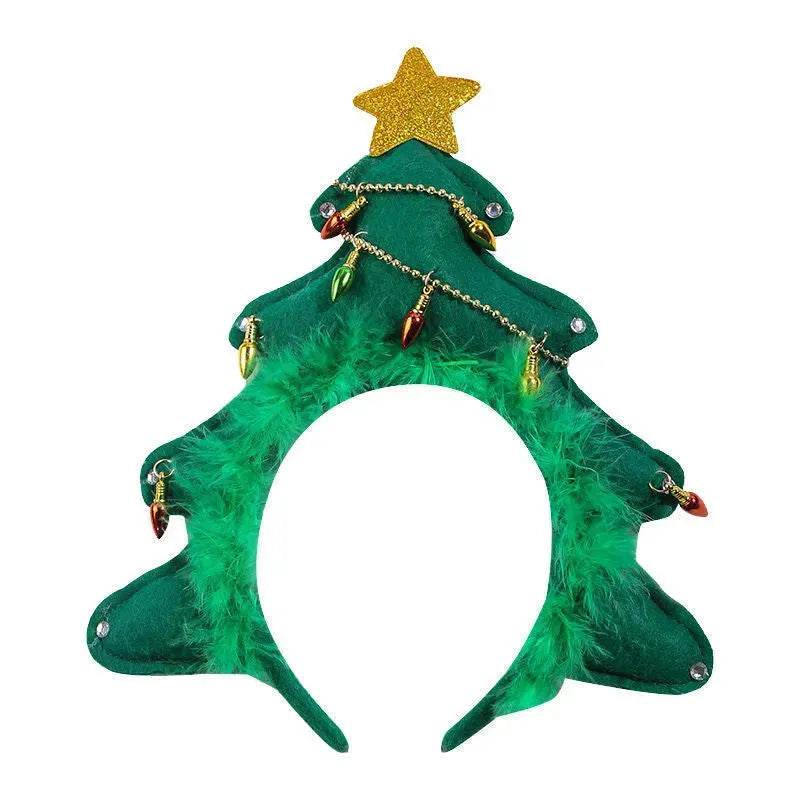 BowLift | Christmas With Light Headband Snowflake Women's