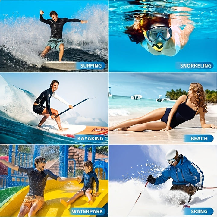 BowLift | Waterproof Phone Case with Neck Strap for Beach and Travel – Durable PVC Smartphone Case for 20-32 cm Devices