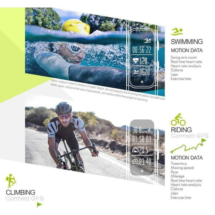 BowLift | S908 Professional GPS Smart Band IP68 Waterproof Smart Watch