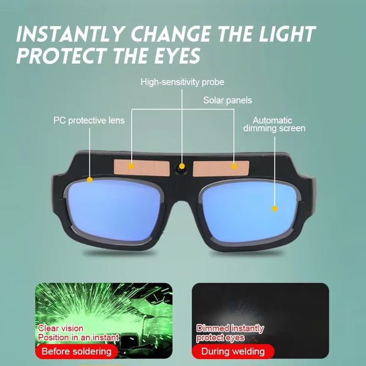 Auto-Darkening Welding Safety Glasses | Bowlift