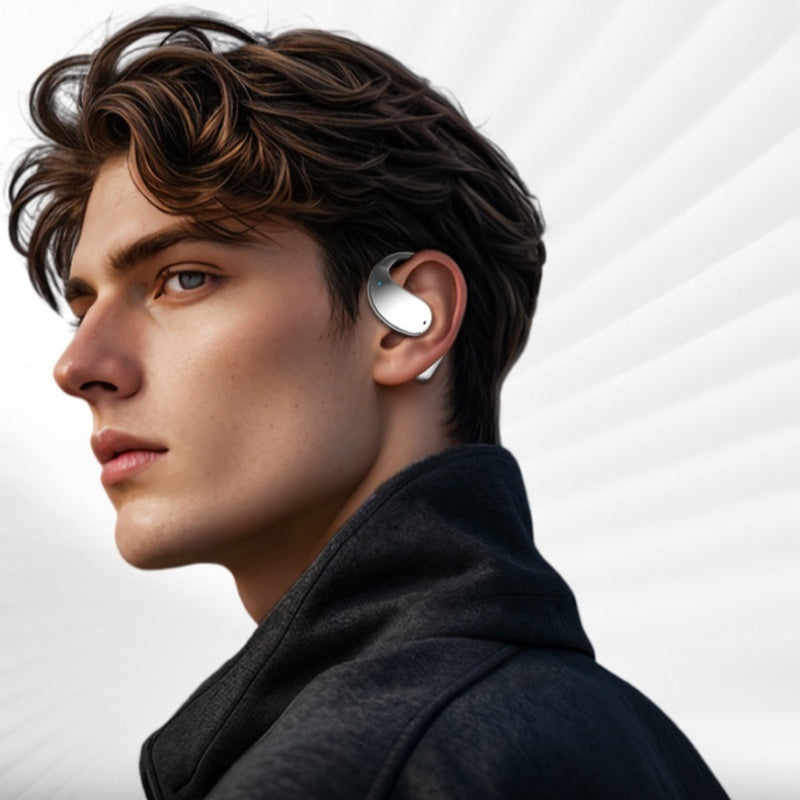 BowLift | Wireless earbuds with open ear and LED display