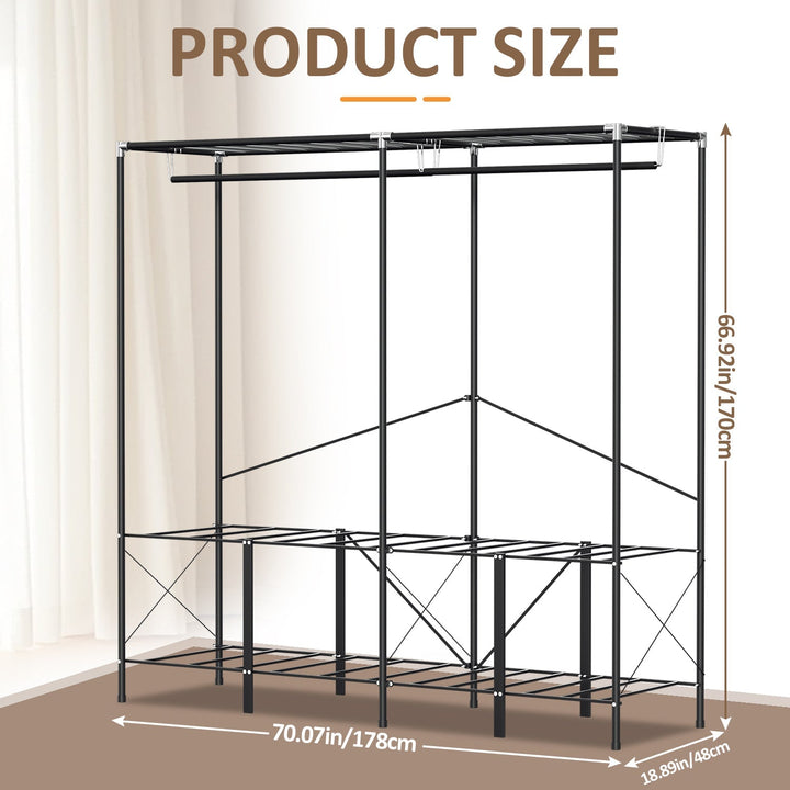 Foldable wardrobe bedroom cabinet | Bowlift