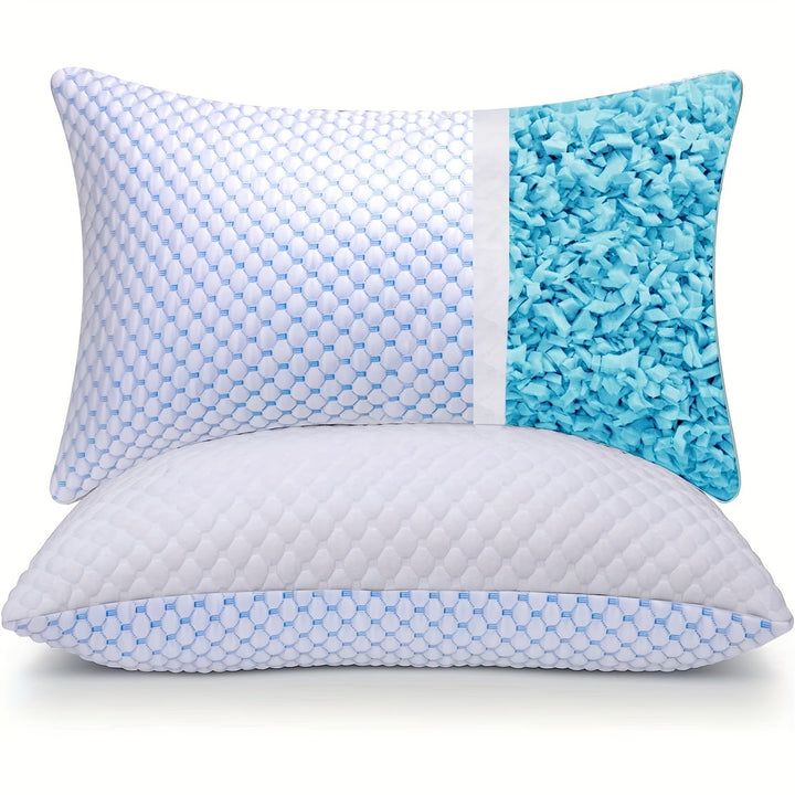 BowLift | ChillPillow Breeze - Cooling Memory Foam Pillow with Bamboo Cover