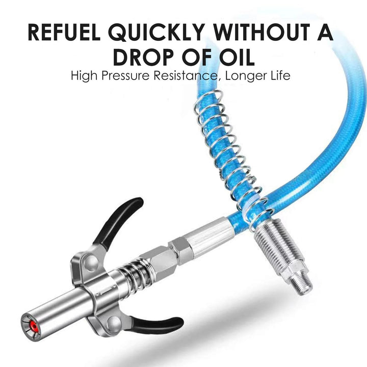 BowLift | Powerful lock on grease connections with spring flex lines