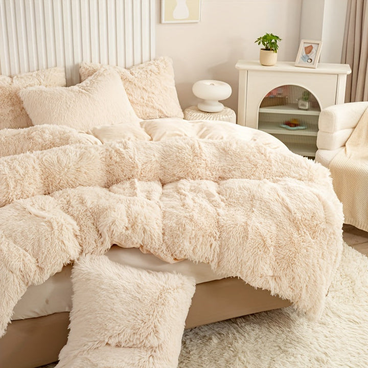 BowLift | Ultra Soft Plush Duvet Cover Set with Zipper - Luxury & Comfort