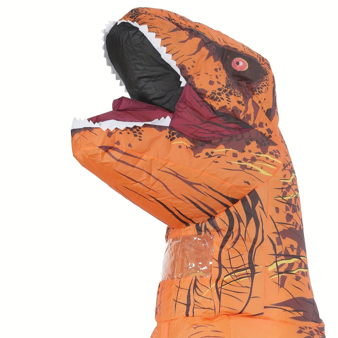 BowLift | Unisex Inflatable Halloween Dinosaur Costume | Giant T-Rex Jumpsuit
