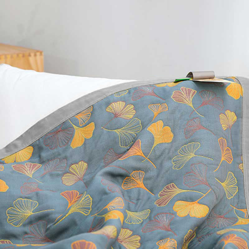 BowLift | LeafNest - Soft Cotton Bed Linen with Leaf Motif
