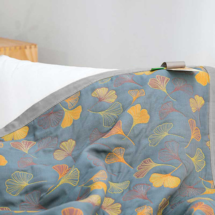 BowLift | LeafNest - Soft Cotton Bed Linen with Leaf Motif