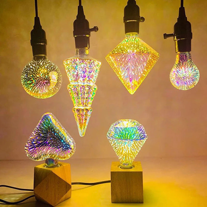BowLift | 3D Fireworks LED Light Bulb