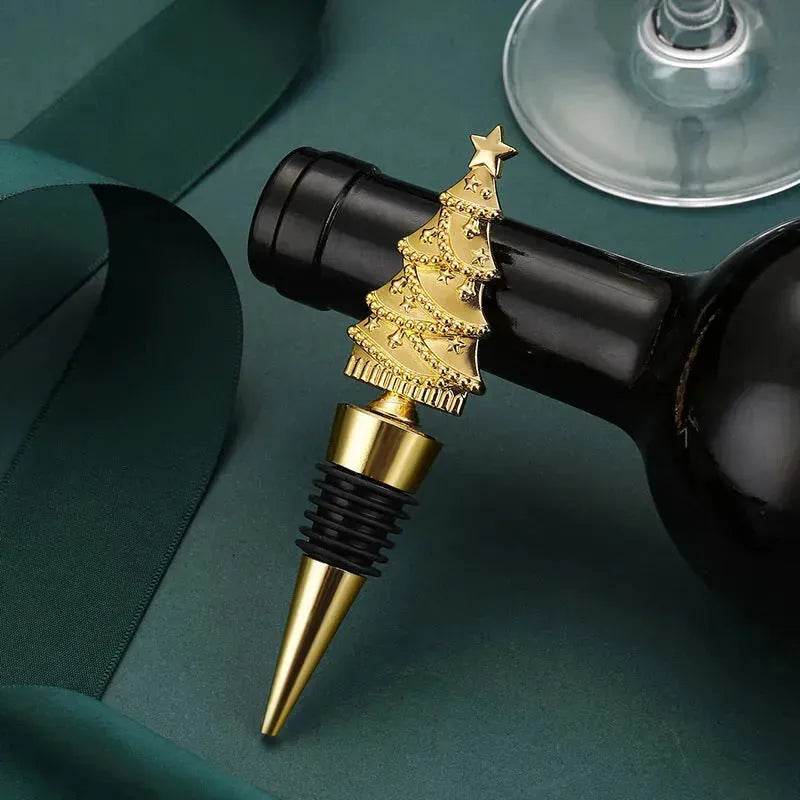 BowLift | Creative Christmas Tree Wine Stopper Sealed Wine Bottle Stopper