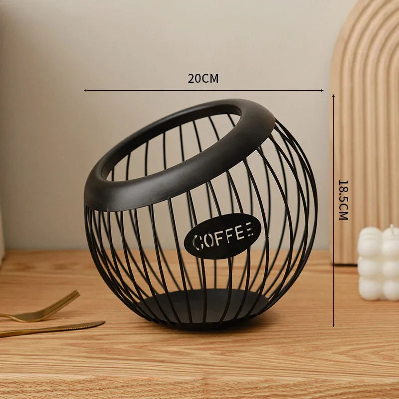 BowLift | Elegant Metal Snack Storage Basket