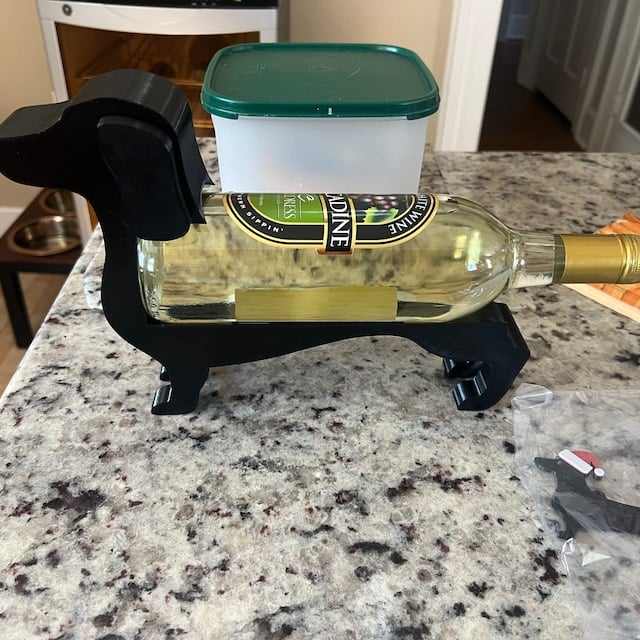 BowLift | Dachshund Wine Bottle Holder