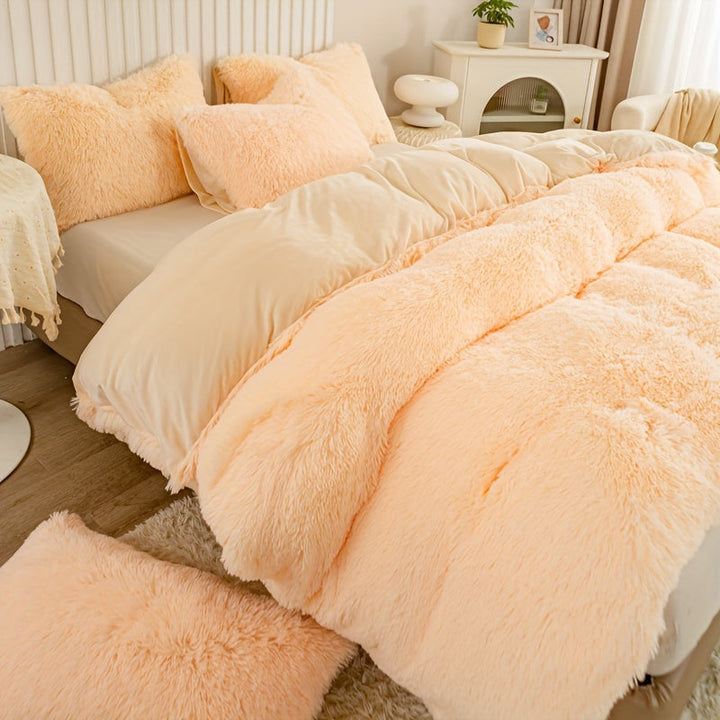 BowLift | Ultra Soft Plush Duvet Cover Set with Zipper - Luxury & Comfort