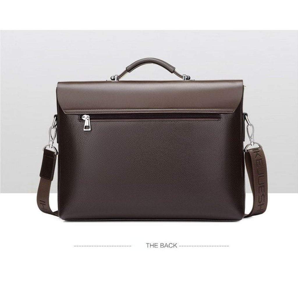 BowLift | New Business Mens Leather Briefcase