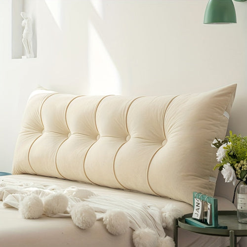 Rectangular Back Cushion - Lumbar Support Pillow for Sofa or Bed | Comfort and Style for Home Decoration | Bowlift
