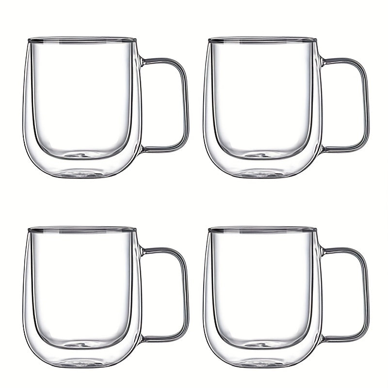 ThermoSip Double-Walled Glass Mug – Borosilicate Glass, Heat Resistant & Elegant | Bowlift