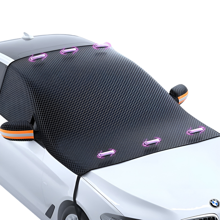 Magnetic Car Snow Cover – Quick Protection from Ice and Snow | SuitaBowlifte for Winter Days | Bowlift