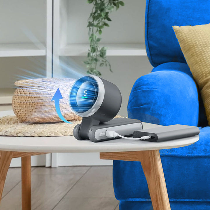 5-Speed Foldable Handheld Fan | Bowlift