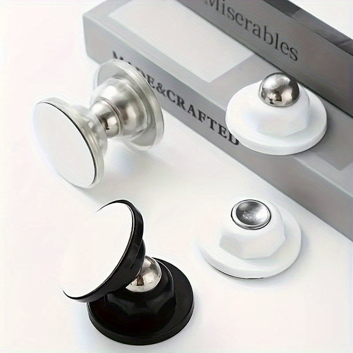Magnetic door stopper without drilling | Bowlift