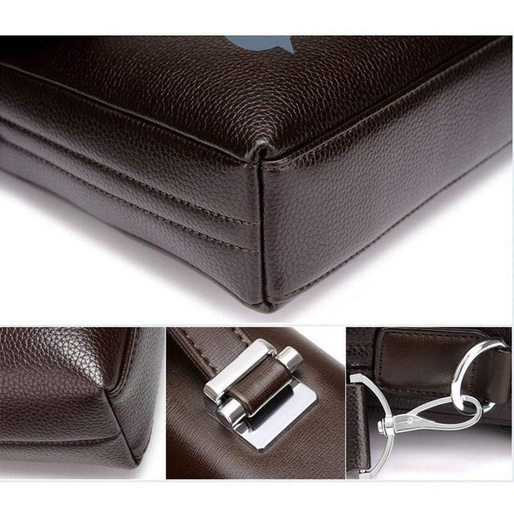 BowLift | New Business Mens Leather Briefcase
