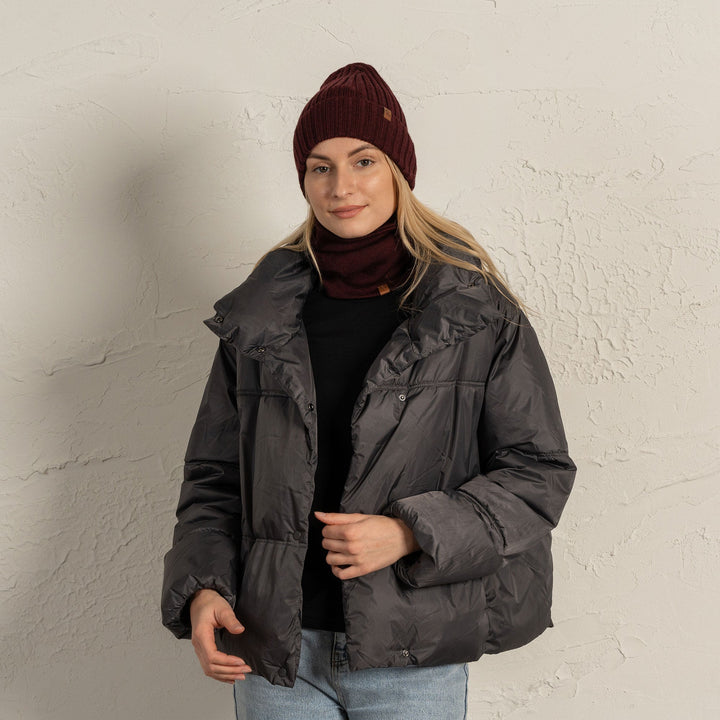 CozyMerino Beanie - Luxury Merino Wool Hat for Women Bowlift