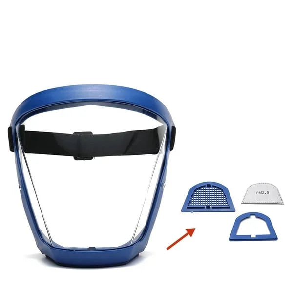 Face shield mask transparent – occupational safety | Bowlift