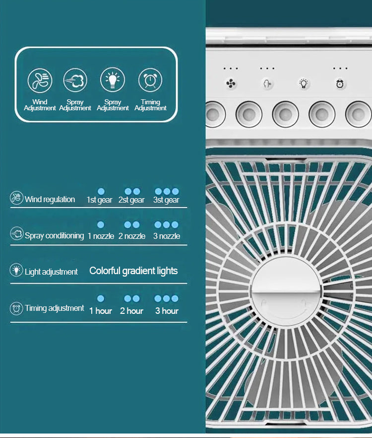 BowLift | Portable Mini Air Cooling Fan