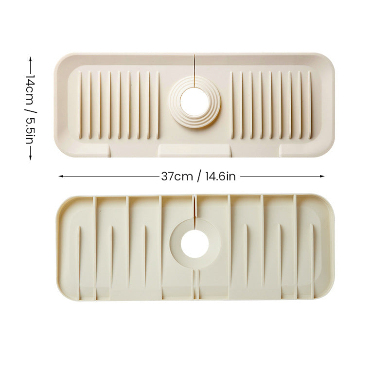 BowLift | Silicone sink faucet splash guard mat
