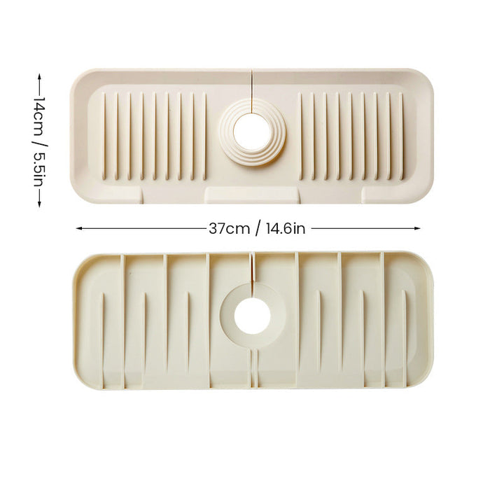 BowLift | Silicone sink faucet splash guard mat