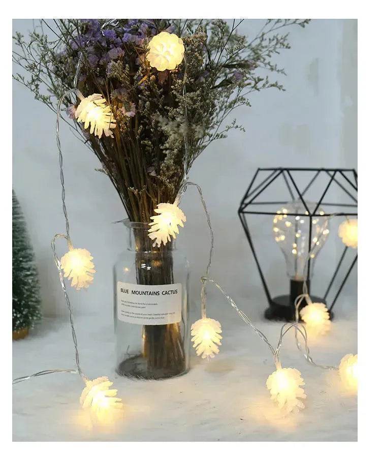 BowLift | LED Simulation Transparent Pine Nut Light String