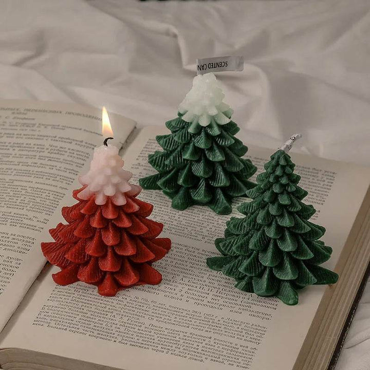 BowLift | Christmas Tree Silicone Molds For DIY Christmas Creative Atmosphere Decoration Handmade Fragrant Candles