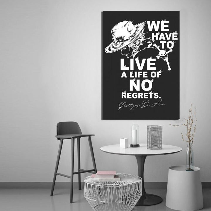 Live a Life - Canvas Wall Art Painting | Bowlift