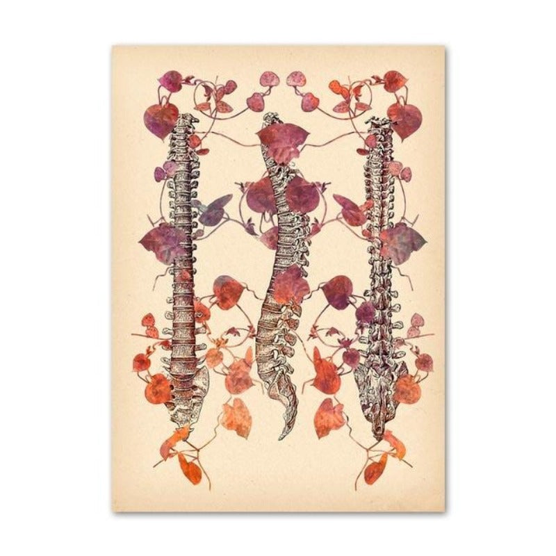 Human Anatomy - Canvas Wall Art Painting | Bowlift