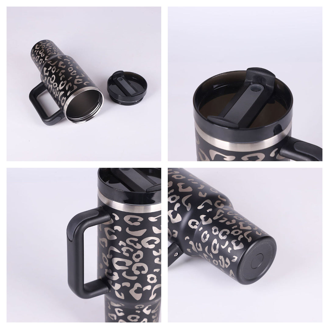 Stanloe – Stylish Insulation Cup 40 oz with Straw Bowlift