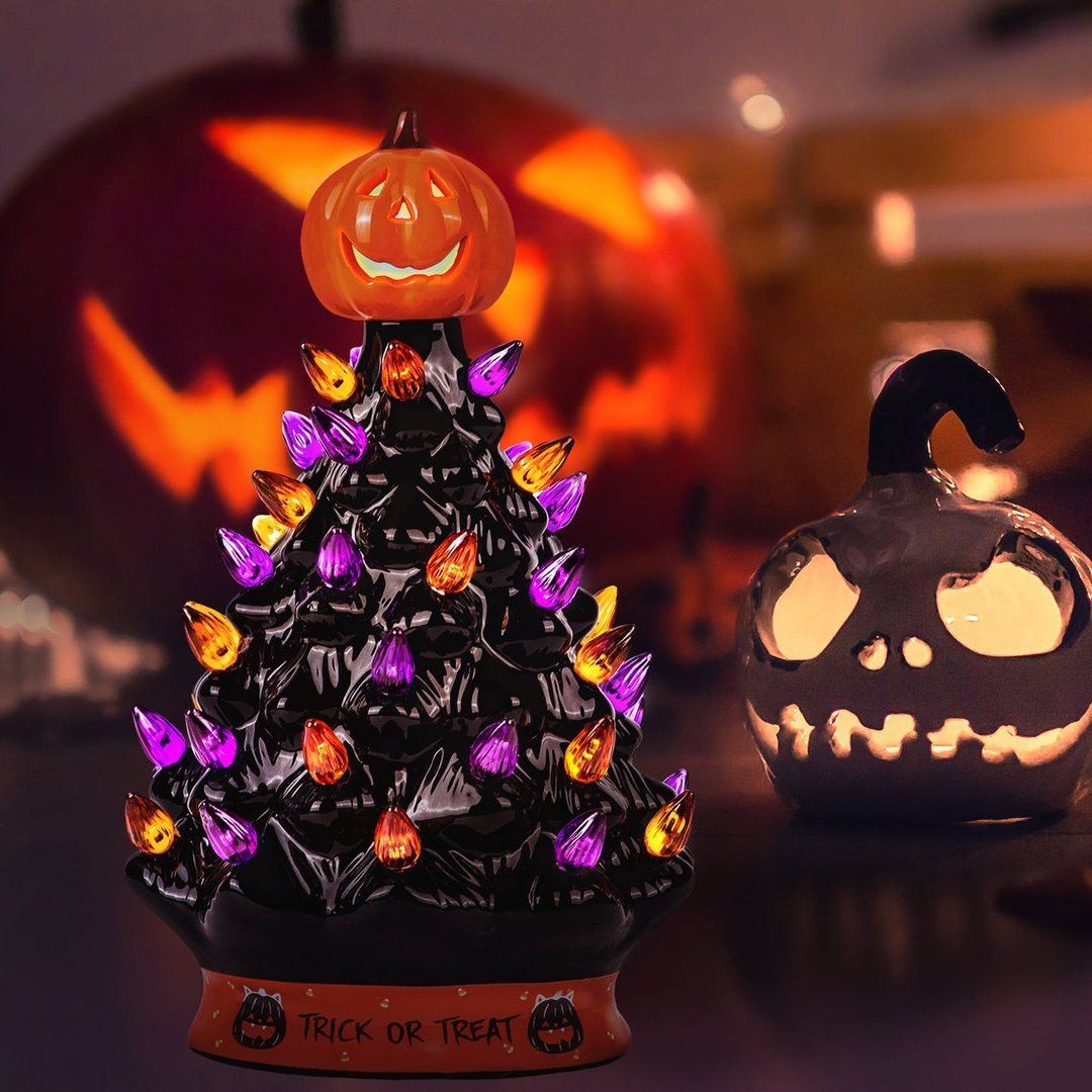 BowLift | Halloween Colored lights Christmas Tree