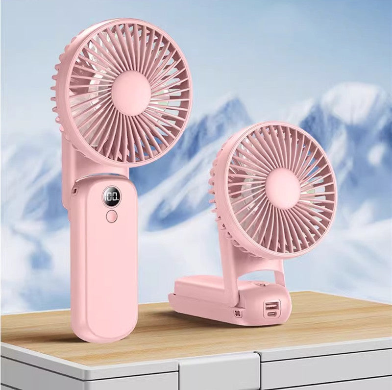 BowLift | 2025 New Handheld Foldable Rechargeable Mini Fan