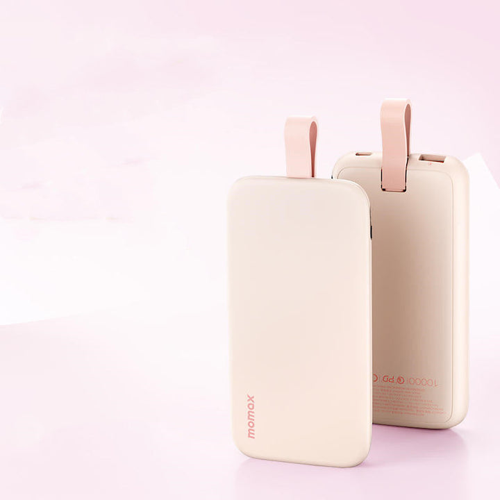 BowLift | Built-In Cable Dual Port Fast Charging Power Bank