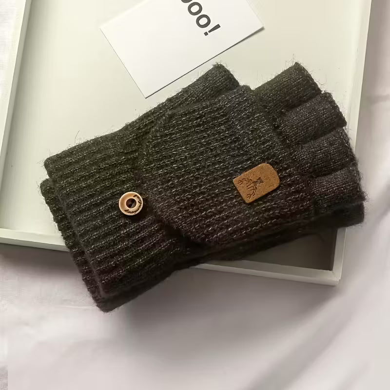 BowLift | Men's WinterPro Fingerless Gloves – Thick, Warm and Comfortable